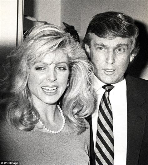 Donald Trump pressured second wife Marla Maples to pose for。